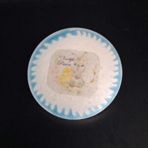 Vrolijk Pasen onderzetter rond